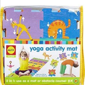 active yoga activity mat
